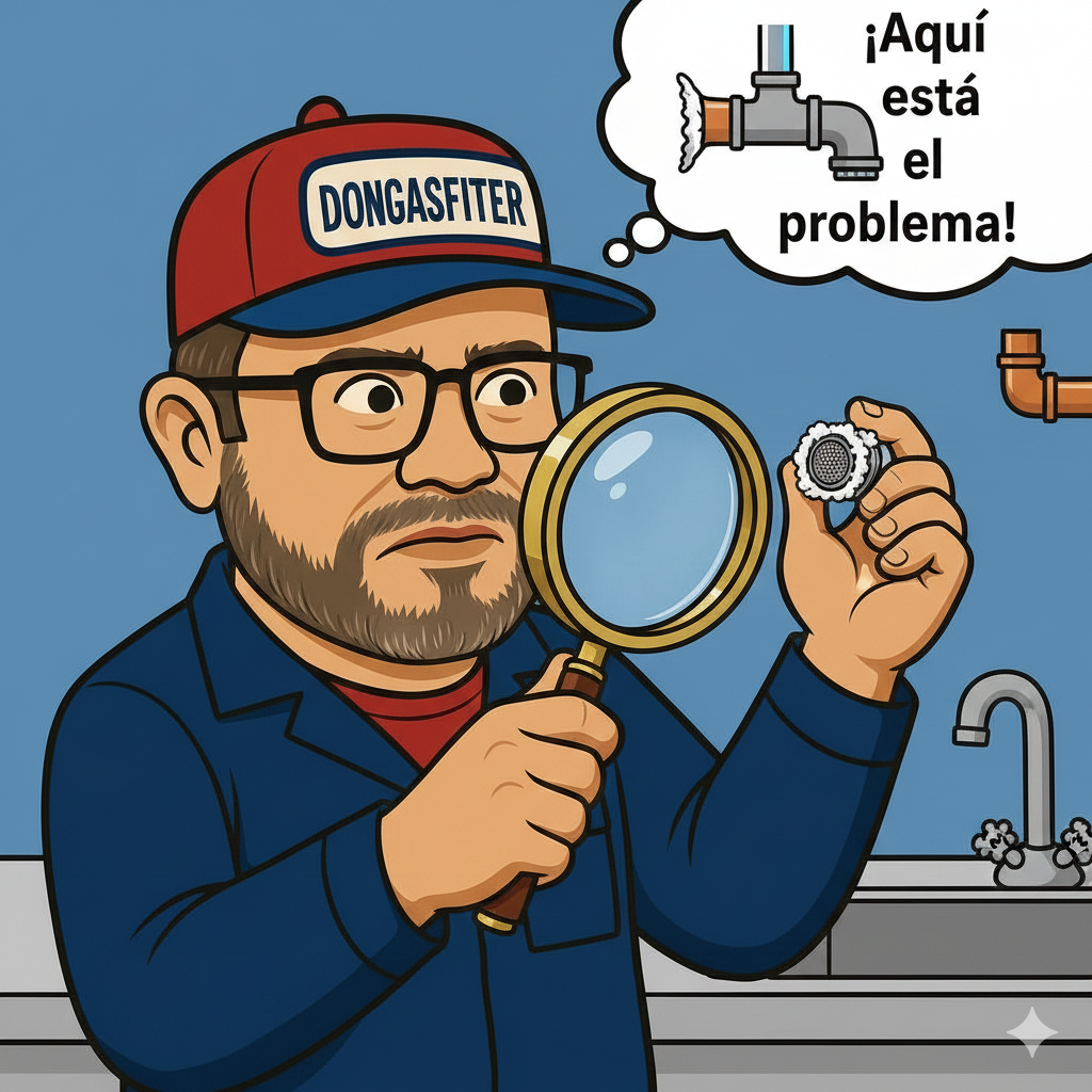 Gráfico de la cristalización de sarro en cañerías de cobre a altas temperaturas (más de 60°C)